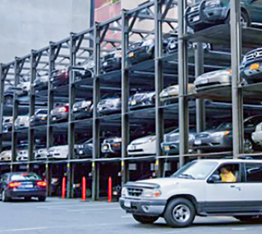 4 Post Car Stacker Hydraulic Car Garage Storage Parking System with CE