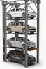 4 Post Car Stacker Hydraulic Car Garage Storage Parking System with CE