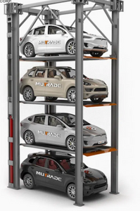 4 Post Car Stacker Hydraulic Car Garage Storage Parking System with CE