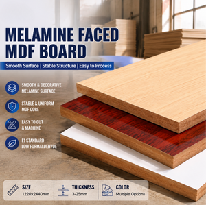 FSC Certified/ EUDR Compliance 2mm-30mm MDF Used for Carving ,furniture And Decoration