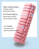 Fitness Massage Yoga Wheel Roller Column Eva Paint Foam Roller