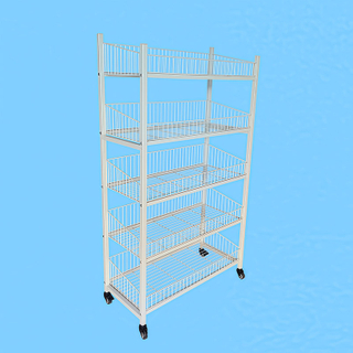 5 Tiers K/D Wire Shelf Heavy Duty Fruit Vegetable Rack