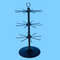 cashier desk top layer adjustable swivel hook retail shop display stand