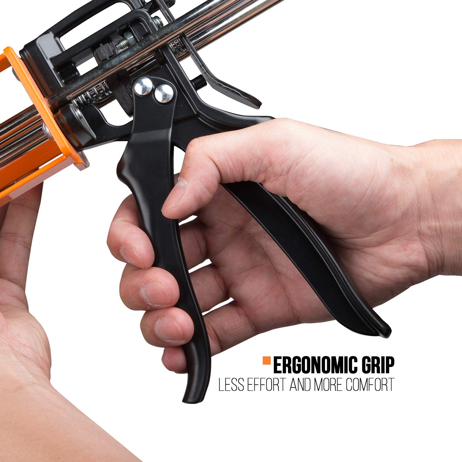 200 ml (1:1 and 2:1) 26:1 High Thrust Dual Component Cartridge Gun 200ML Adhesive Gun