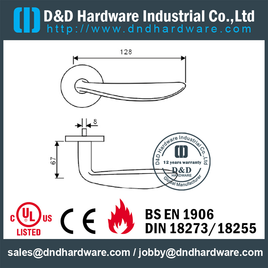 304不锈钢把手 - DDTH031