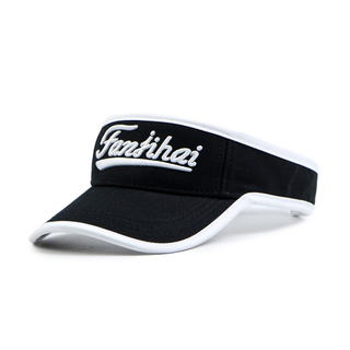 Wholesale unisex adjustable embroidery sports golf sun visor