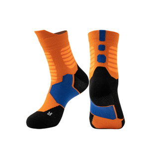 Men Fashion Anti-slip Athletic Crew Socks for Football&baseketball