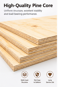 FSC Certified/ EUDR Compliance New Zealand Pine Face Plywood Full Pine Plywood For Construction Packaging Pallet