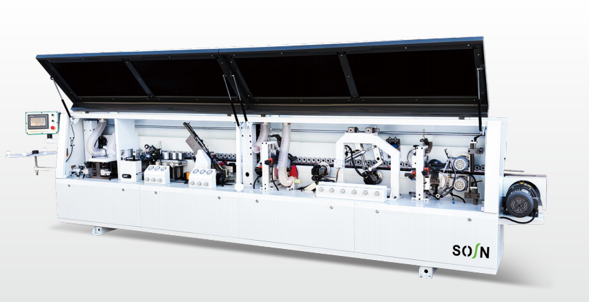 Professional Woodworking Machine Automatic Wood Edge Banding Machine With Pre-milling Edge Bander With Corner Trimming
