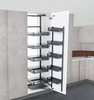 Space Saving Pantry Unit Basket Multi Tier Pull out Storage Rack