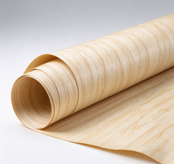 Natural Poplar Wood Veneer FSC Certified & Eudr Compliant for Furniture, Cabinetry & Decorative Panels