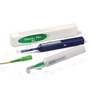 Lápiz limpiador de fibra óptica con un solo clic para conectores LC