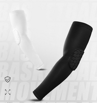 Sports Outdoor summer cycling sunscreen sleeve running joint elbow guard honeycomb anti-collision basketball arm guard