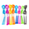 PVC Jump Rope 4mm 5mm 6mm Colorful Adjustable 3.05m Length Durable Fitness Training Skipping Rope