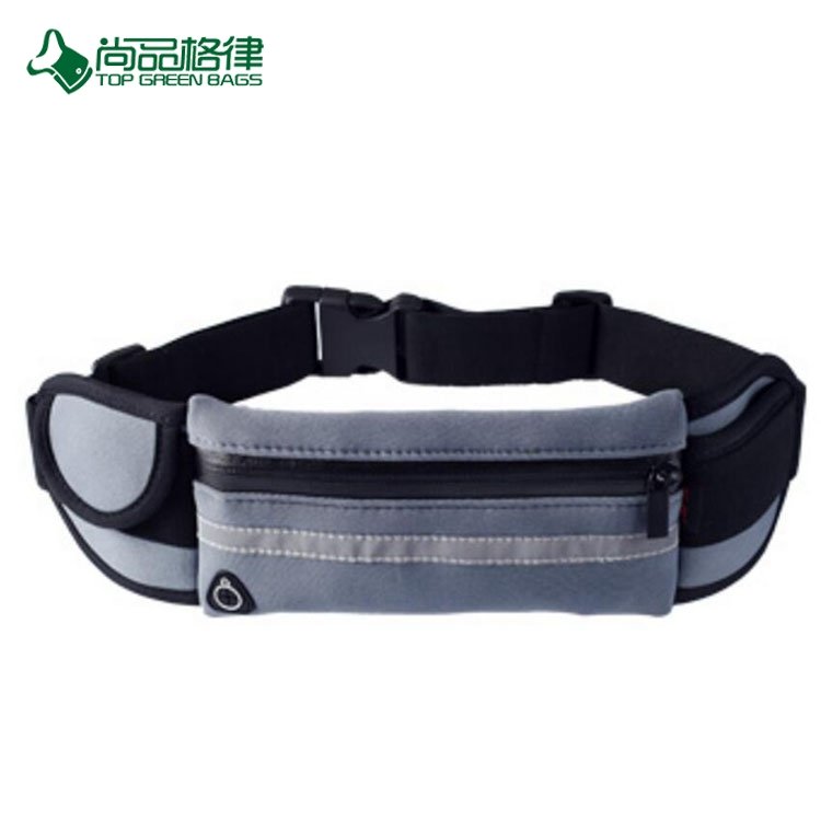 Custom Wholesale Personalized Sport Travel Waist Pouch Running Belt Elastic Waist Bag