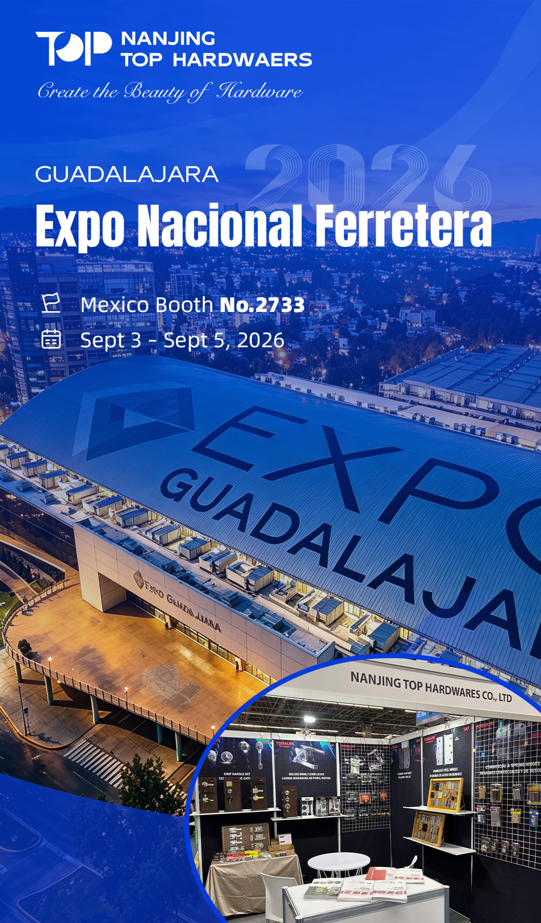 Expo Nacional Ferretera 2026, scheduled for 03 - 05 Sep 2026, in Expo Guadalajara,Guadalajara, Mexico