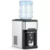KIM20Y Máquina de Hielo Bullet y Dispensador de Agua Fría Caliente 20kg/24h