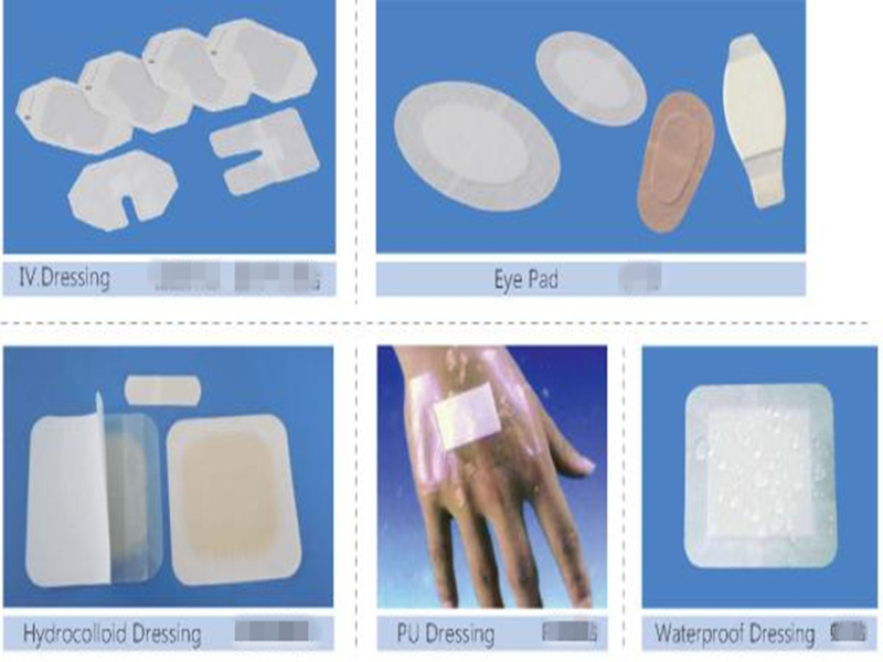 Hypoallergenic Adhesive Wound Dressing in Hospital