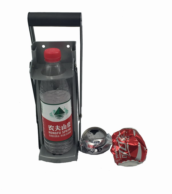 la trituradora de la botella 550ml también conveniente para las latas 12oz y 16oz y los estaños utiliza (BC-02-500ml)