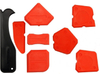 Yato Silicone Spreading Tool Sealant Spreader Forming Scraper with Silicone Tiling Cutter Fugi Kit Tool Set of 8
