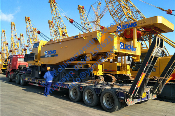 Customer order XCMG 150ton crawler crane 