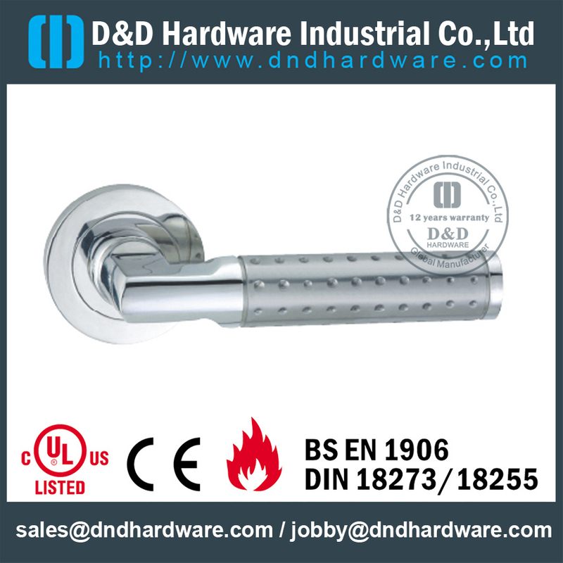 Aço inoxidável 316 popular alça de alavanca vertical para porta de chuveiro - DDSH126