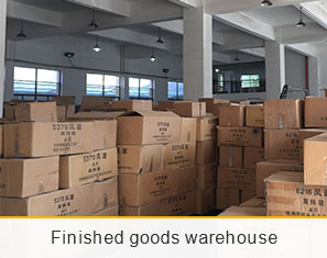Finished goods warehouse