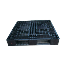 Palet europeo de plástico negro al por mayor 1200 x 800