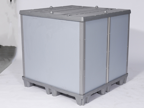 Caja de almacenamiento de paletas de plástico duradero