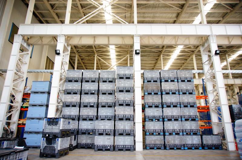 пластиковые поддоны для массовых грузов