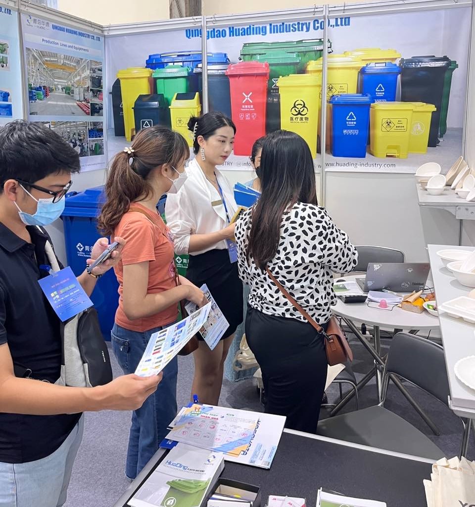 Productos de moldeo de pulpa, bandeja de pulpa ENTECH VIETNAM 2023