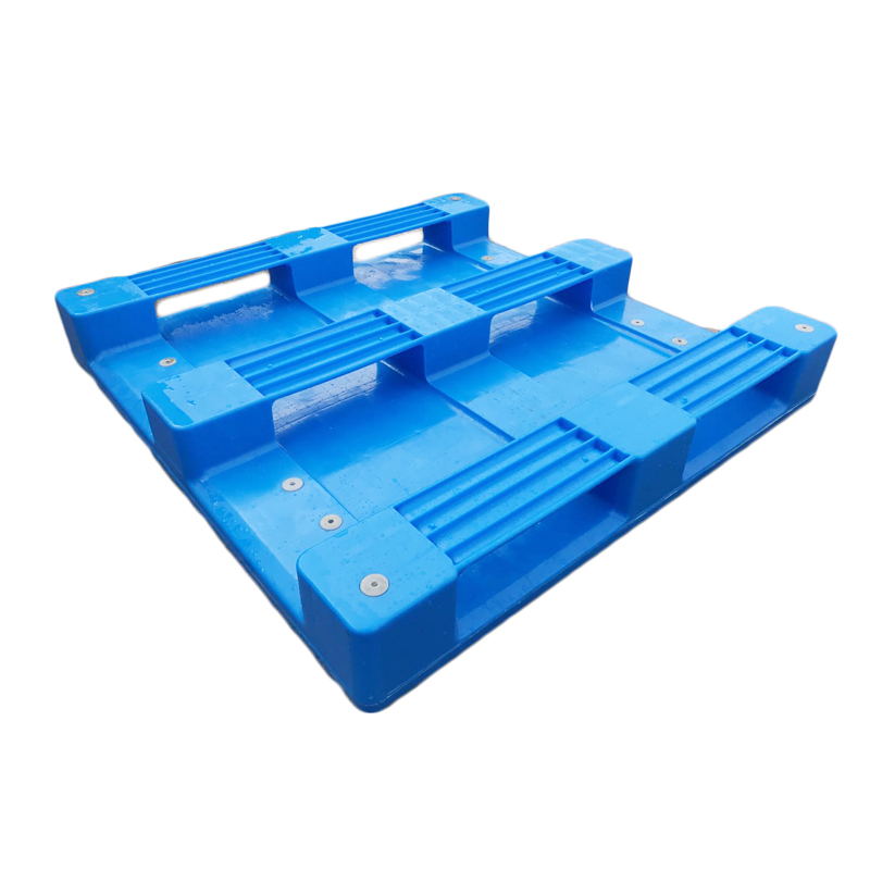 Tarimas de plástico apilables con tapa sólida y resistente de 1100 x 1100