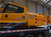 XCMG 100 ton folding mobile truck crane XCT100