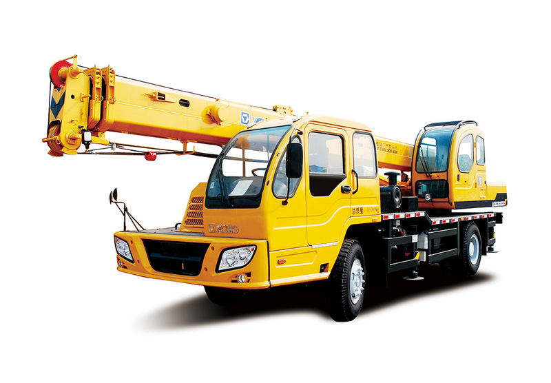 XCMG 12 ton mobile concrete form truck crane QY12B.5 