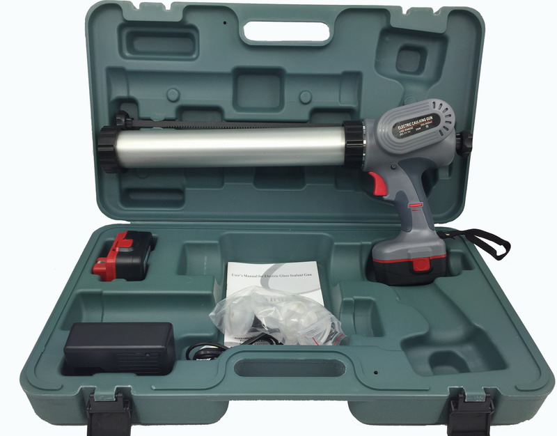 310ml tipo profesional arma eléctrico del cartucho de la batería de litio (BC-1421-310C) del sellante del cartucho