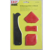 4pcs Caulk Removal Tool Joint Sealant Silicone Grout Remover Corner Scraper(BC-P005)