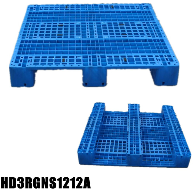 Palet de plástico europeo usado HDPE 1200*1200*150 