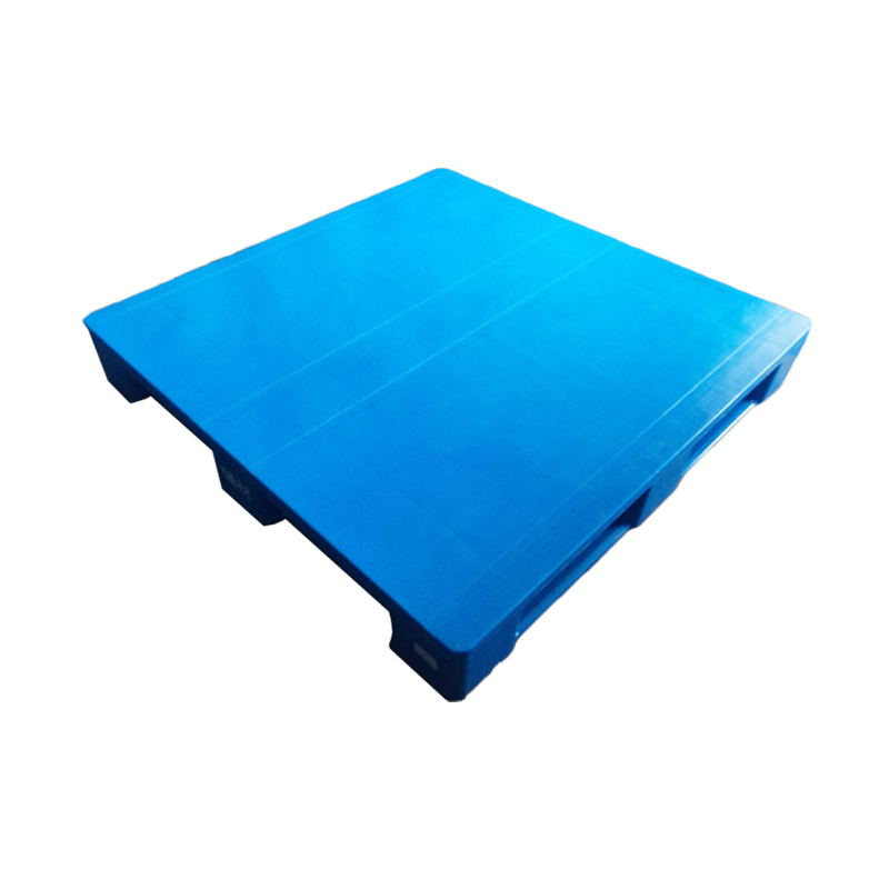 Tarimas de plástico apilables con tapa sólida y resistente de 1100 x 1100