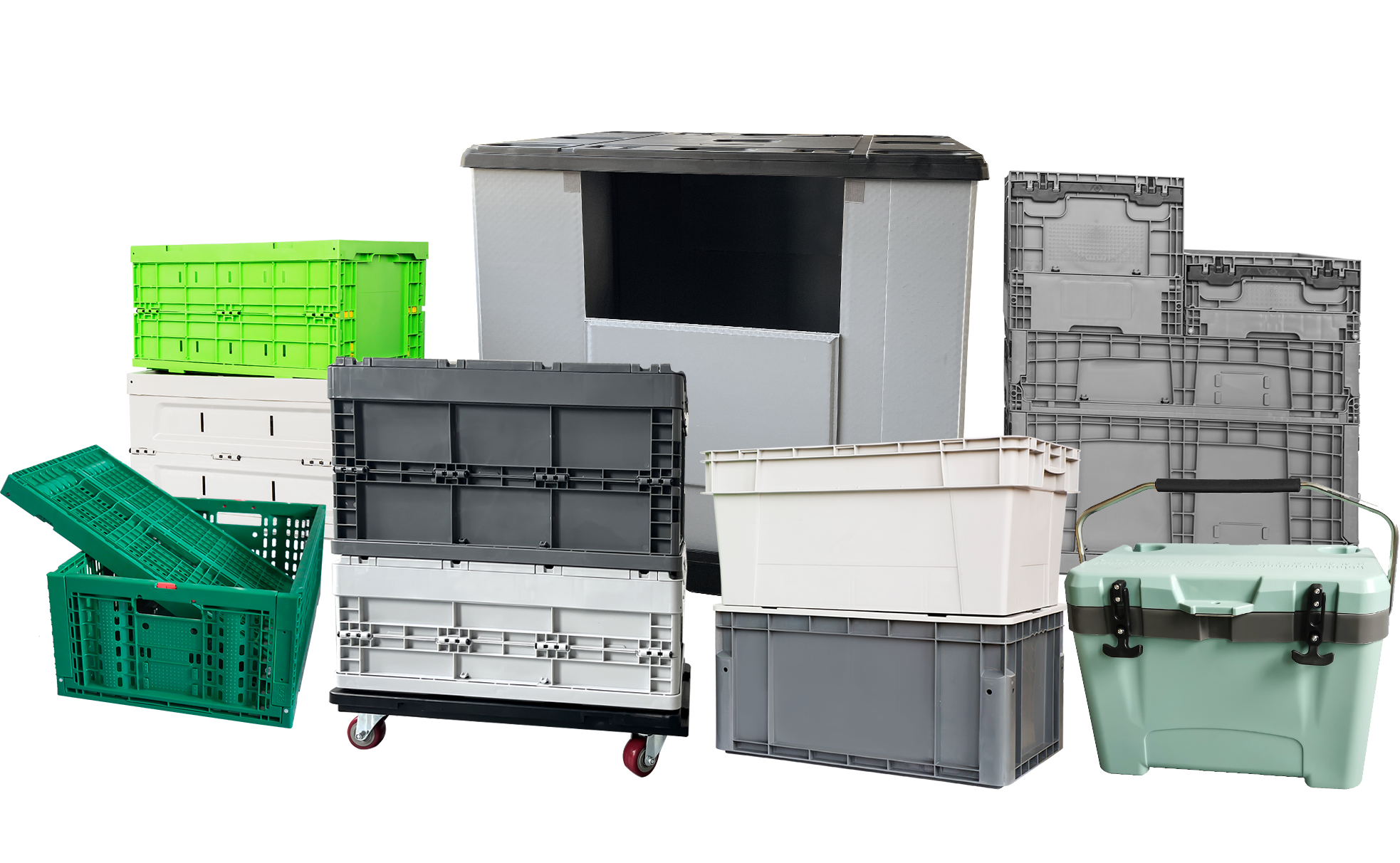 cajas de plastico para logistica