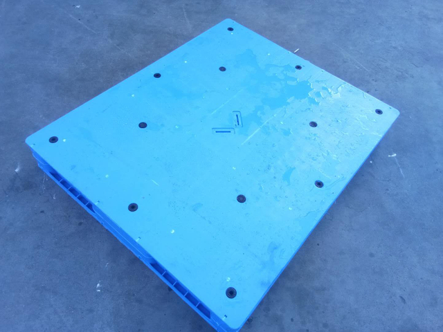 Paleta de soldadura de plástico reversible de alta resistencia RFID 1200 x 1000