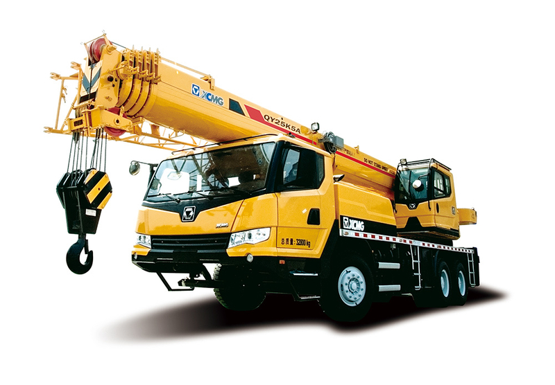 XCMG 25 ton mobile truck mounted telescopic crane QY25K5A