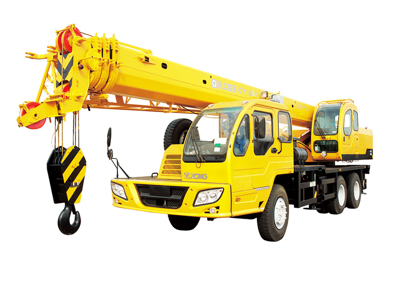 XCMG 16 ton electric folding hydraulic boom truck crane QY16B.5