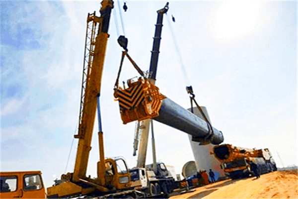 QAY650 lift the wind turbine generator