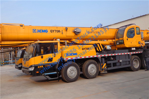 2 units XCMG QY70K-I go to Africa - Changzhou Yamar Group