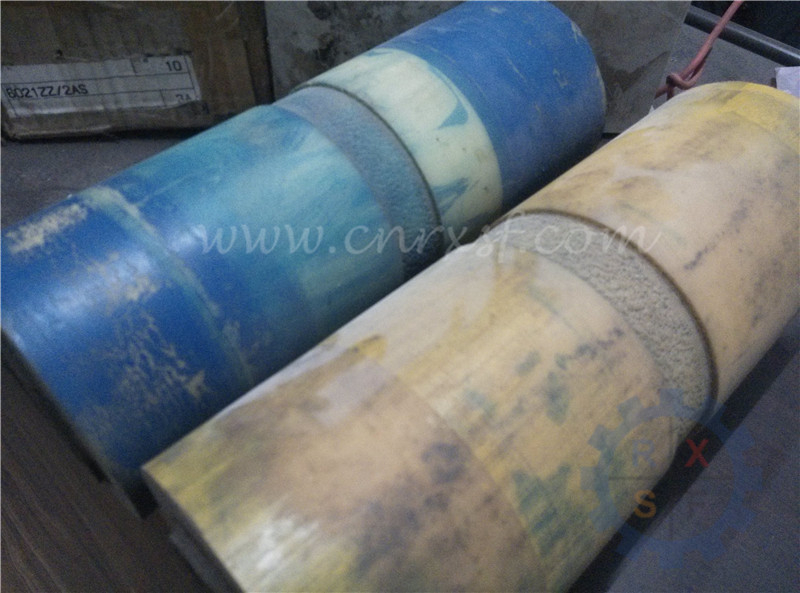 Zipper film printing machine use etching rubber roller
