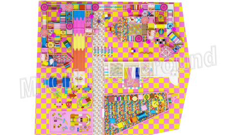 Candy Theme Kids Indoor Playground