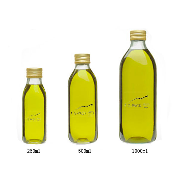 500ml Quadra Glass Bottles