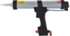 Both Sausage and Cartridge Use Mutli-Functional Pneumatic Caulking Gun (BC-1404)