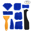 9 Pieces Sealant Tools Caulking Kit Silicone Remover Sealing Tool for Bathroom Kitchen Room and Frames Sealant Seals
