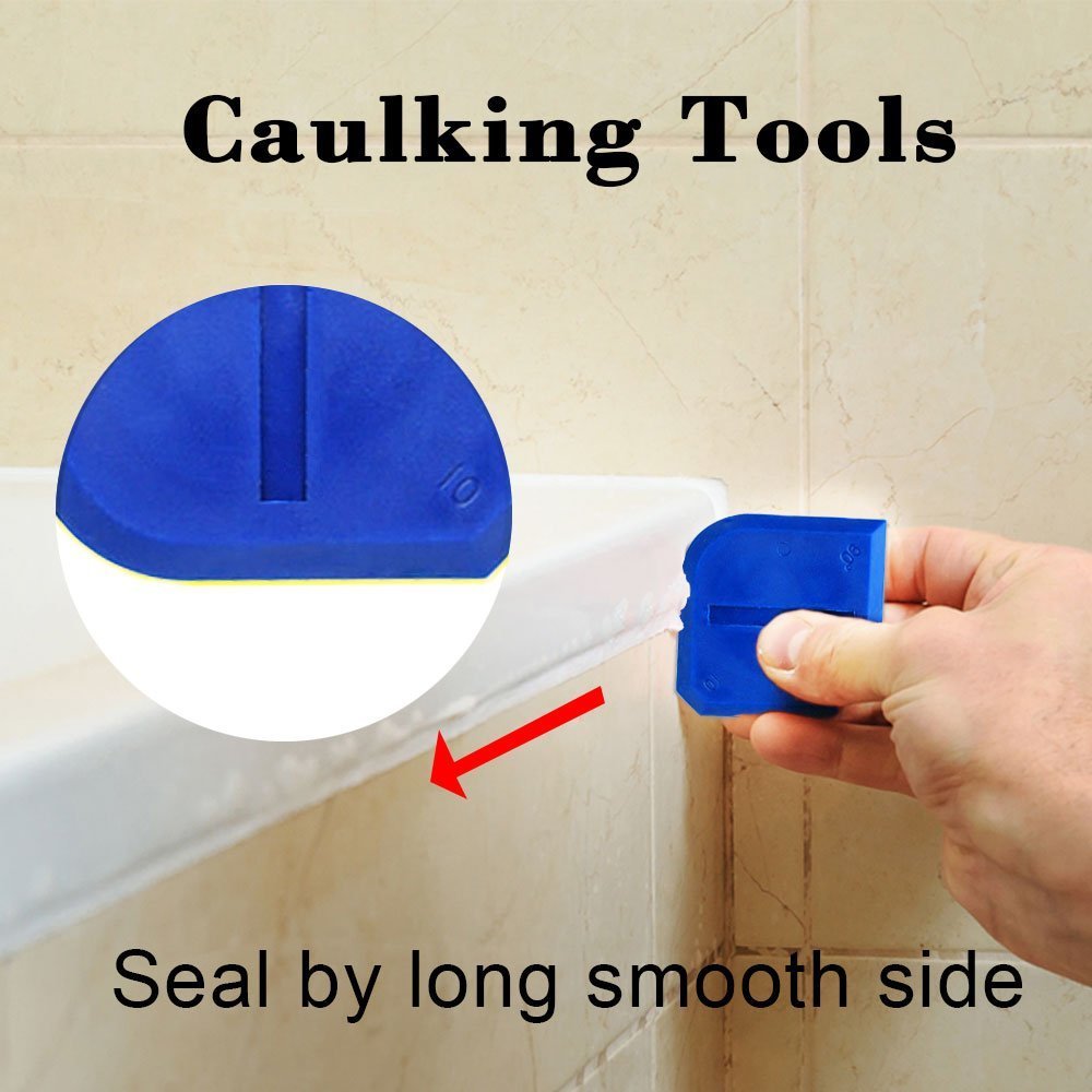 Professional Silicone Finishing Tool Silicone Spreading Tool Sealant  Spreader Forming Scraper with Caulking Kit Tool Set